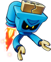 Artwork of a Jet Zok Trooper from Mario & Luigi: Brothership
