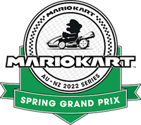 Logo of the Mario Kart 8 Deluxe: AU/NZ Spring Grand Prix
