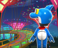 The course icon with the Dolphin Mii Racing Suit