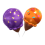 The Spooky Sprinkle Balloons from Mario Kart Tour