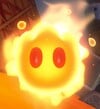 A Lava Bubble in Mario Kart World.