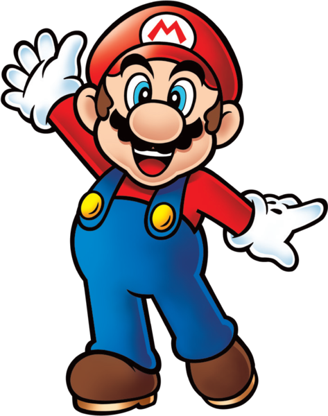 File:Mario 2D waving shaded.png