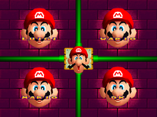 Mario's face in the Face Lift minigame, from Mario Party 2.