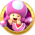 Artwork of Toadette in Mario Party: Star Rush