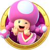 Artwork of Toadette in Mario Party: Star Rush