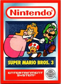 One of the Nintendo Collector Cards