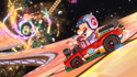 Thumbnail for "Rainbow Road (Super Mario Kart)" from Mario Kart World used for Nintendo Music