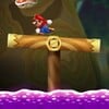 Squared screenshot of a Seesaw Log Bridge from New Super Mario Bros. U.