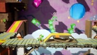 Open, Shut!, the second level of Cheery Valley in Yoshi's Crafted World.