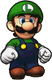 Sprite of Small Luigi, from Puzzle & Dragons: Super Mario Bros. Edition.