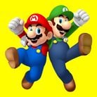 Thumbnail for a set of National Sibling Day E-cards featuring Mario and Luigi