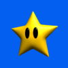 Card of a Power Star, as it appears in Super Mario 64, from Super Mario 3D All-Stars Online Memory Match-Up