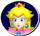 Princess Peach's mugshot from Mario Party 7