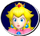 Princess Peach's mugshot from Mario Party 7