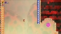 The first 10-flower coin in Badge Challenge Grappling Vine II in Super Mario Bros. Wonder