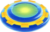 Artwork of the teleporter from Super Mario Galaxy 2.