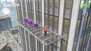 On a ledge just below the New Donk City Hall Rooftop checkpoint.(3)