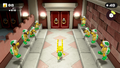 The room after a player enters a door