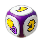 Sprite of Dice BLock from Super Mario Party