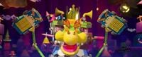 Phase one of the Great King Bowser fight from Yoshi's Crafted World