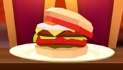 The boss mandrake changed into a hamburger