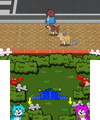 The 3rd level difficulty, showing both the dogs and crabs