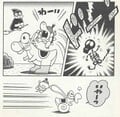 Yoshi is enslaved by Baby Mario