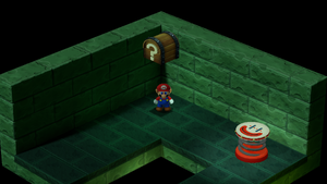 Second Treasure in Bean Valley of Super Mario RPG.