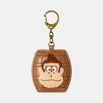 Donkey Kong Embroidered Keychain for My Nintendo Store Tokyo Kyoto and Osaka