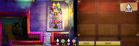 First block in Koopa Cruiser of Mario & Luigi: Superstar Saga + Bowser's Minions.