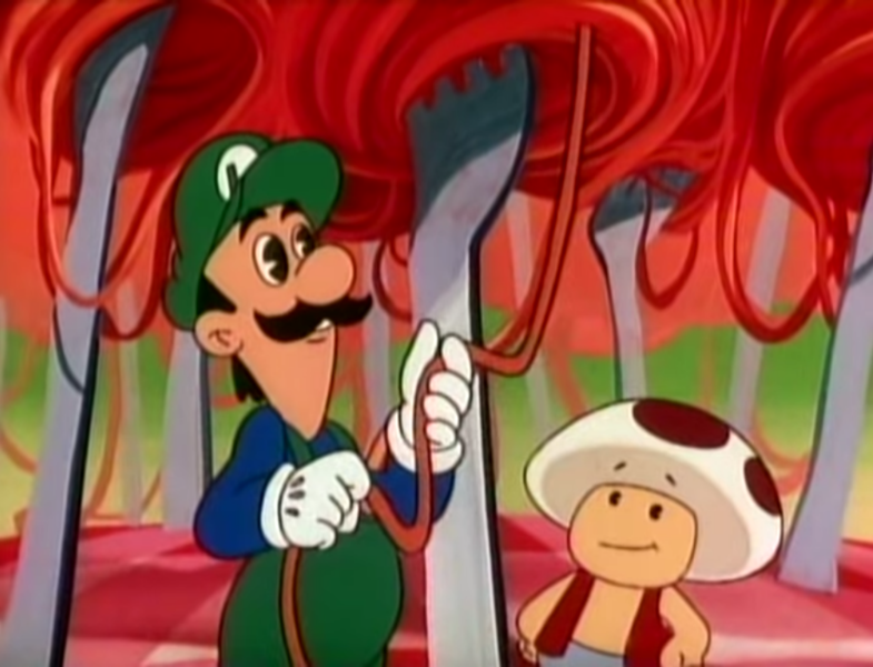 File:Luigi and Toad in Pastaland.png