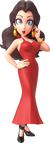 Pauline artwork from Mario Tennis Aces, later reused in Mario Kart 8 Deluxe – Booster Course Pass and Super Mario Party Jamboree