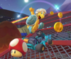 Thumbnail of the Wario Cup challenge from the 2022 Autumn Tour; a Combo Attack challenge set on Vancouver Velocity 3T