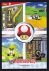 Mario Kart Wii trading card of the Mushroom Cup.
