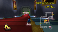 The stairway does feature newer portraits of Bowser in the Mario Kart Wii version of the track.