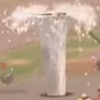 A Water Geyser seen in Mario Kart World