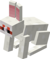 Minecraft Mario Mash-Up Black And White Rabbit Render.png