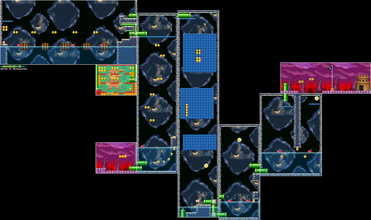 File:NSMB W8-2 Map.png - Super Mario Wiki, the Mario encyclopedia