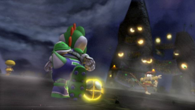 File:Opening (Yoshi and Diddy) - Mario Strikers Charged.png