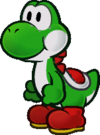 Yoshi from Paper Mario: The Thousand-Year Door