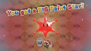 Mario and Huey getting the red Big Paint Star