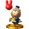 Phineas trophy from Super Smash Bros. for Wii U