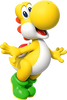 Artwork of Yellow Yoshi from Super Mario Bros. Wonder.