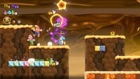 The first 10-flower coin in Gnawsher Lair in Super Mario Bros. Wonder