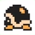 Buzzy Beetle icon in Super Mario Maker 2 (Super Mario Bros. 3 style)