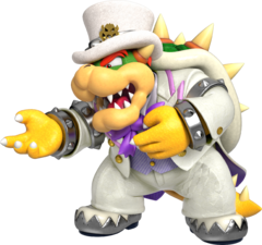 Artwork of Bowser from Super Mario Odyssey