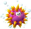 Big Urchin spirit from Super Smash Bros. Ultimate, based off its trophy render from Super Smash Bros. for Wii U.