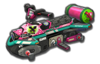Purple Inkling Girl's Splat Buggy body from Mario Kart 8 Deluxe