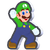 Posing Luigi Standee from Super Mario Bros. Wonder