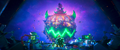 Bowser gazing at Planet Bowser